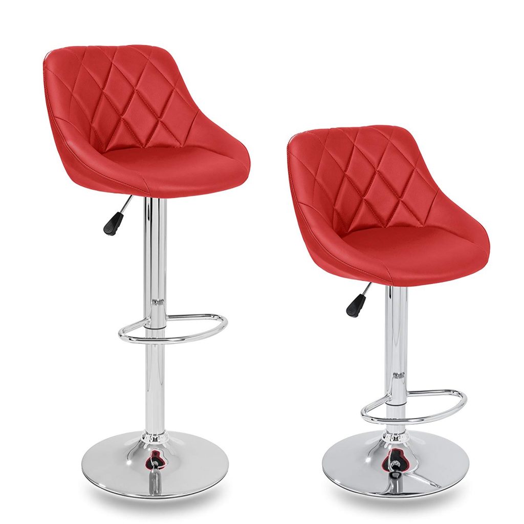 Bar Stool Red